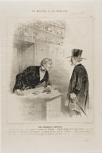 A Pharmacy for Every Need (plate 24) by Charles Émile Jacque