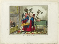 The Headache by George Cruikshank