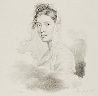 Portrait of a Woman by François-Joseph-Juste Sieurac