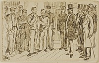 Identification of Prisoner by Charles Samuel Keene