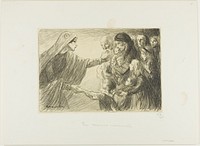 National Assistance by Théophile-Alexandre Pierre Steinlen