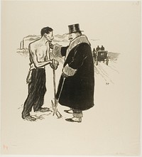 Lent by Théophile-Alexandre Pierre Steinlen