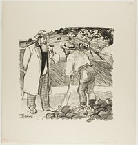 The Field Inspector by Théophile-Alexandre Pierre Steinlen