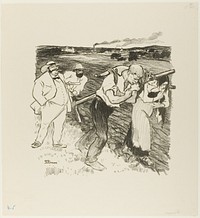 Today! by Théophile-Alexandre Pierre Steinlen