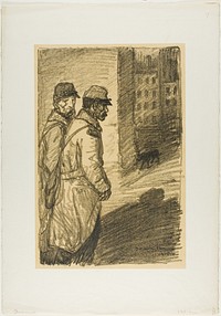 Stray Dogs by Théophile-Alexandre Pierre Steinlen