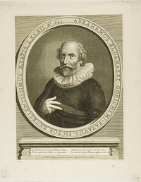 Abraham Bloemaert by Nicolas Jansz. (Claes) Visscher