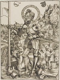 Saint George Standing by Lucas Cranach, the Elder