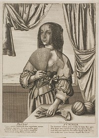 Summer by Wenceslaus Hollar