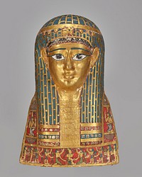 Funerary Mask by Ancient Egyptian