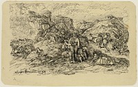 The Smugglers by Rodolphe Bresdin