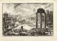 View of the Campo Vaccino, from Views of Rome by Giovanni Battista Piranesi