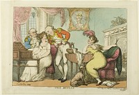 The Rivals by Thomas Rowlandson