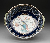 Basket by Worcester Porcelain Factory (Manufacturer)