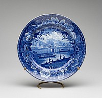 Plate by Enoch Wood and Sons