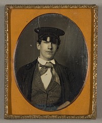 Untitled (Young Man with Hat) by Unknown
