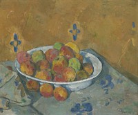 The Plate of Apples by Paul Cezanne