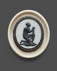 Anti-Slavery Medallion by Wedgwood Manufactory (Manufacturer)