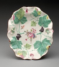 Dish by Chelsea Porcelain Factory