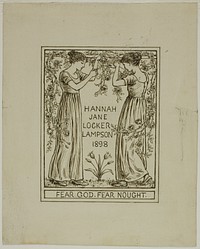 Hannah Jane Locker Lampson by Kate Greenaway