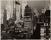 From My Window at An American Place, North by Alfred Stieglitz