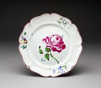 Plate by Niderviller Pottery and Porcelain Factory (Manufacturer)