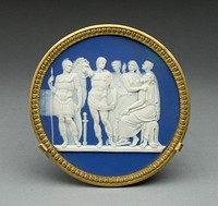 Plaque with Priam and Achilles by Wedgwood Manufactory (Manufacturer)