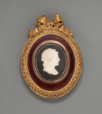 Cameo with Head of a Woman by Wedgwood Manufactory (Manufacturer)