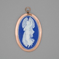 Medallion with Zephyrus by Wedgwood Manufactory (Manufacturer)