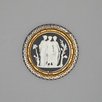 Cameo with Three Graces by Wedgwood Manufactory (Manufacturer)