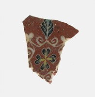 Fragment of a Floral Inlay by Ancient Roman