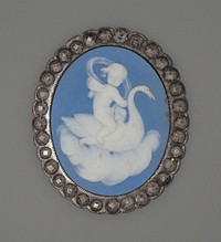 Medallion with Cupid and Swan by Wedgwood Manufactory (Manufacturer)