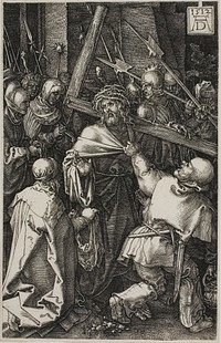 Bearing of the Cross, from The Engraved Passion by Albrecht Dürer