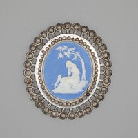 Medallion with Woman and Dog by Wedgwood Manufactory (Manufacturer)