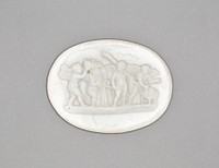 Medallion with Marriage of Cupid and Psyche by Wedgwood Manufactory (Manufacturer)