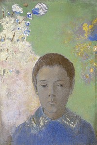 Portrait of Ari Redon by Odilon Redon