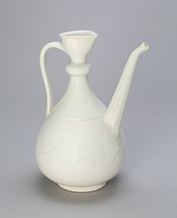 Long-Spouted Ewer with Incised Decoration by Islamic