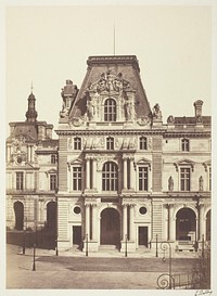 Les Tuileries by Edouard Denis Baldus