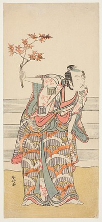 Actor Ichikawa Monnosuke II in an Unidentified Role by Katsukawa Shunkо̄