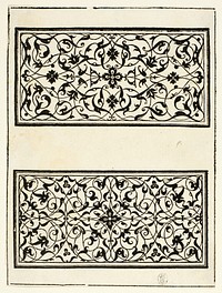 Ornamental Panels by Hans Rudolf Manuel Deutsch