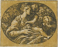 The Virgin, Christ Child, and Saint John by Antonio da Trento
