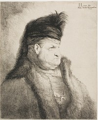 Bust of an Oriental Man by Jan Lievens