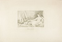 Odalisque by François Seraphin Delpech