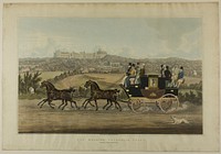 The Reading Telegraph Coach by Robert Havell