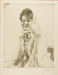 Skerikulla (A Skeri Girl) by Anders Zorn