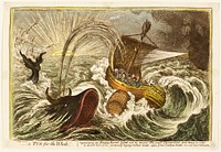 A Tub for the Whale! by James Gillray