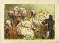 The Pic-Nic Orchestra by James Gillray