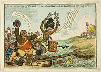 Preliminaries of Peace by James Gillray