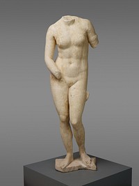 Statue of the Aphrodite of Knidos by Ancient Roman