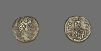 Coin Portraying Emperor Antoninus Pius by Ancient Egyptian
