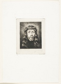 The Face of Christ by Charles Meryon
